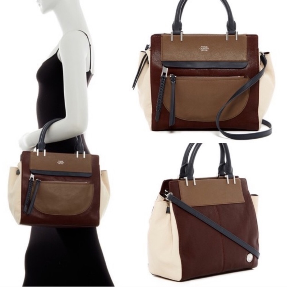 Vince Camuto colorblock tote